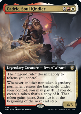 Cadric, Soul Kindler (Extended Art)