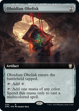 Obsidian Obelisk - Extended Art