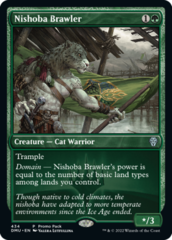 Nishoba Brawler - Foil - Dark Frame Promo