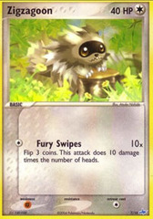 Zigzagoon - 7/10 - Common - Reverse Holo