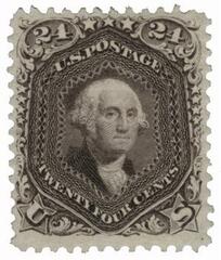 #109 – 1875 24c Washington, deep violet