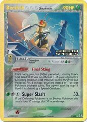 Beedrill (Delta) - 1/113 - Holo Rare - Reverse Holo