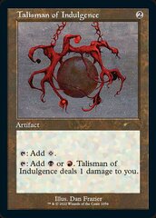 Talisman of Indulgence (Retro Frame) (Foil Etched) - Foil