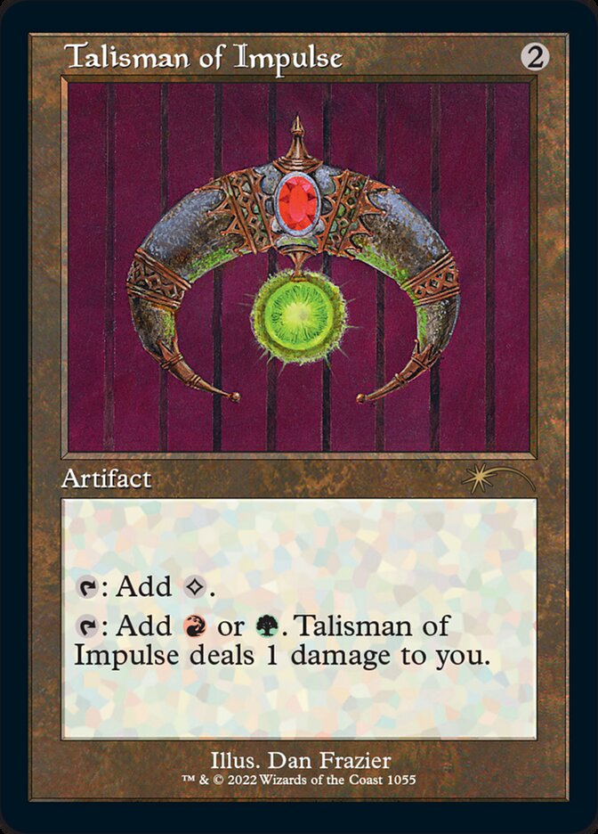 Talisman of Impulse - Retro Frame