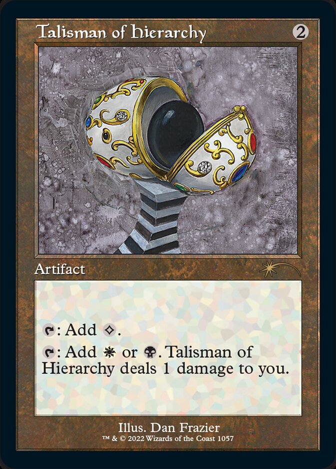 Talisman of Hierarchy - Retro Frame