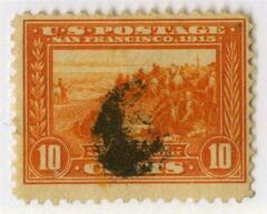#400A – 1913 10c Panama-Pacific Exposition: Discovery of San Francisco Bay
