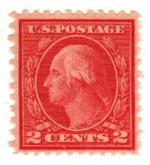 #540 – 1919 2c Washington, carmine rose, type III