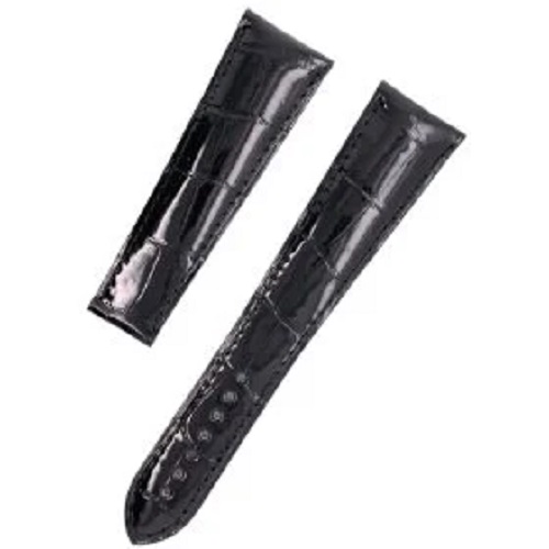 Blancpain - Crocodile Black Strap 22x16mm