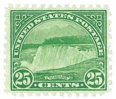#699 – 1931 25c Niagara Falls, blue green