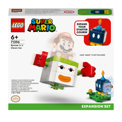 LEGO 71396 Bowser Jr.’s Clown Car Expansion Set
