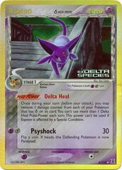 Espeon (Delta) - 4/113 - Holo Rare - Reverse Holo