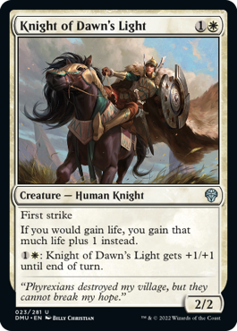 Knight of Dawns Light