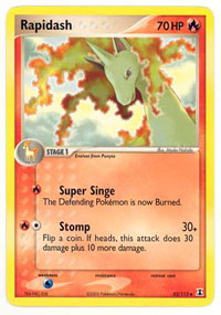 Rapidash - 52/113 - Uncommon - Reverse Holo