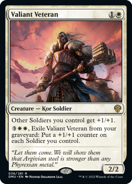 Valiant Veteran - Foil