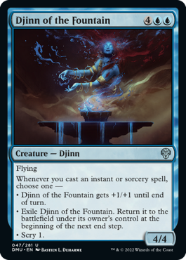 Djinn of the Fountain - Foil