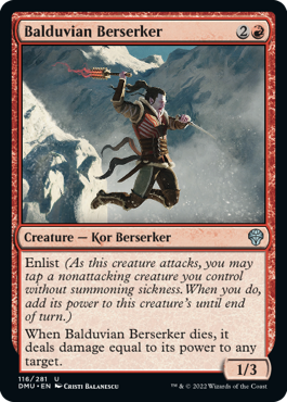 Balduvian Berserker - Foil