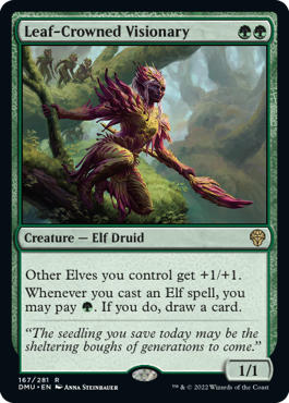 Leaf-Crowned Visionary - Foil