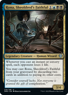 Rona, Sheoldreds Faithful - Foil