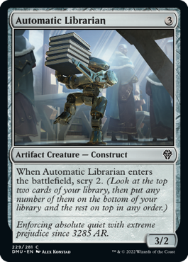 Automatic Librarian - Foil