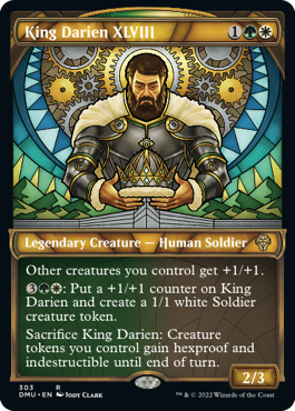 King Darien XLVIII - Foil - Showcase