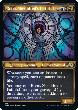 Rona, Sheoldreds Faithful - Showcase