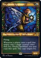 Ivy, Gleeful Spellthief (341) (Showcase) - Textured Foil