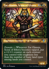 Zar Ojanen, Scion of Efrava (367) (Showcase) - Textured Foil