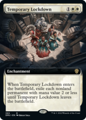 Temporary Lockdown (Extended Art) - Foil