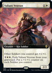 Valiant Veteran - Extended Art