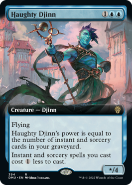 Haughty Djinn - Extended Art