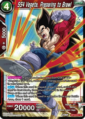 SS4 Vegeta, Preparing to Brawl - BT18-017 - C - Foil