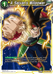 A Saiyan's Willpower - BT18-120 - C - Foil