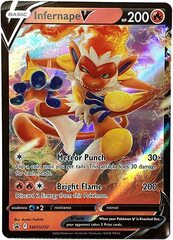 Infernape V - SWSH252 - SWSH Black Star Promos