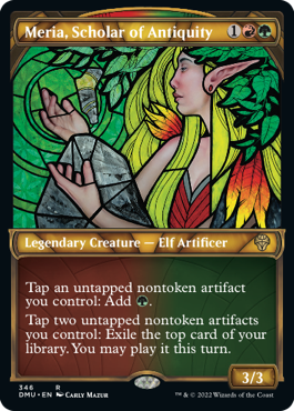 Meria, Scholar of Antiquity - Textured Foil