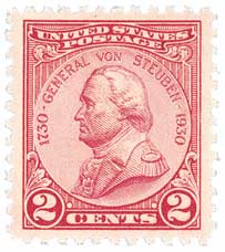 #689 – 1930 2c General von Steuben