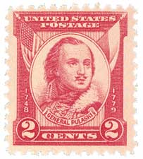 1931 2c General Casimir Pulaski