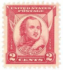 1931 2c General Casimir Pulaski
