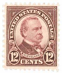 1931 12c Cleveland, brown violet