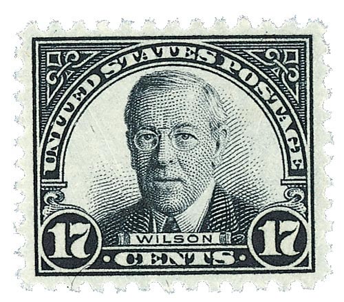 1931 17c Wilson, black