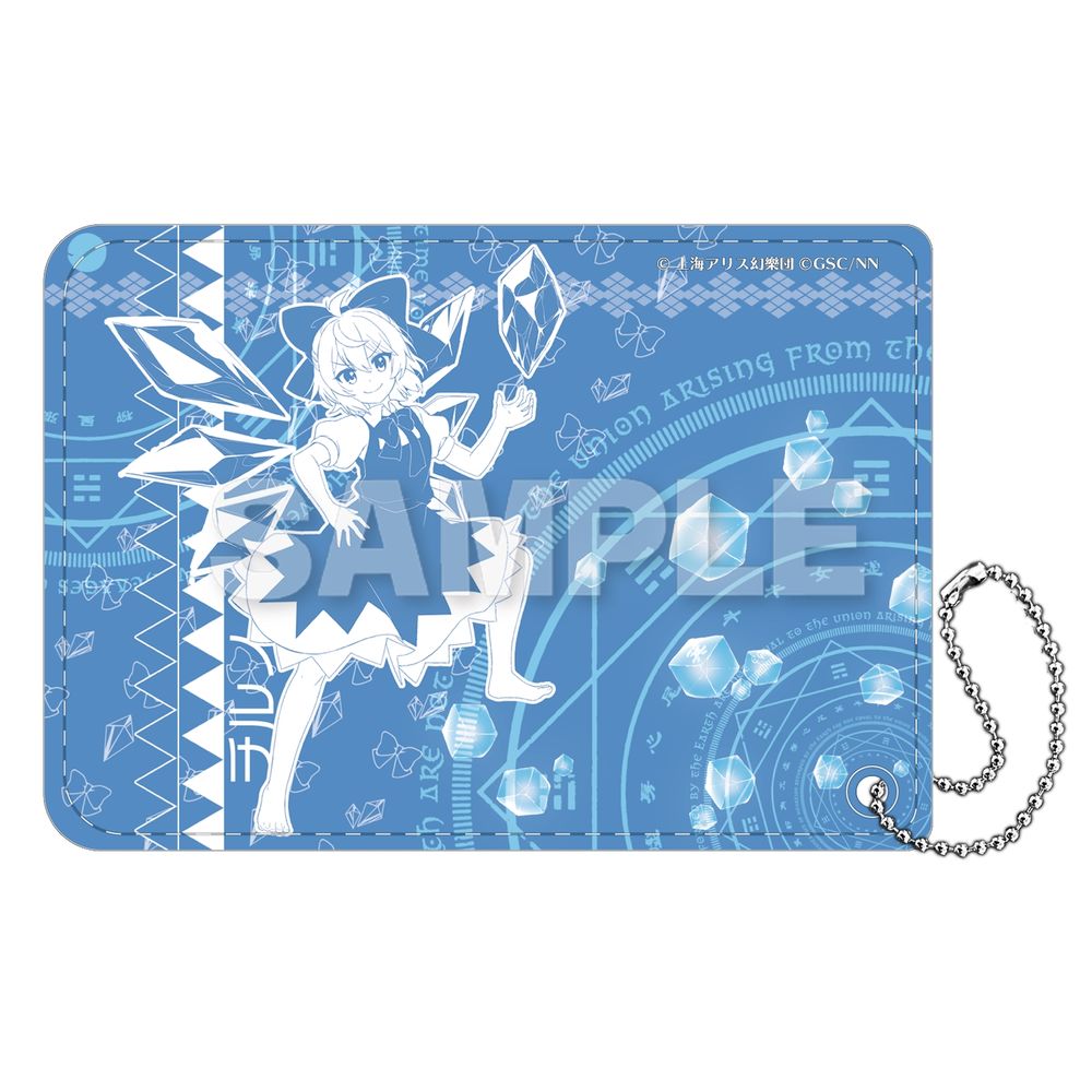 Touhou LostWord PU Leather Pass Case Cirno