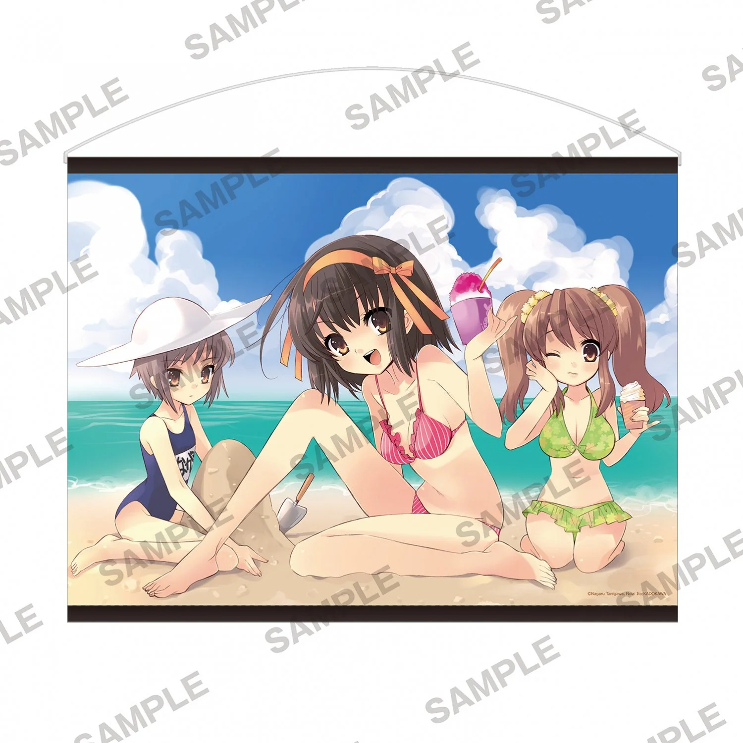 Haruhi Suzumiya Series B2 Wall Scroll A