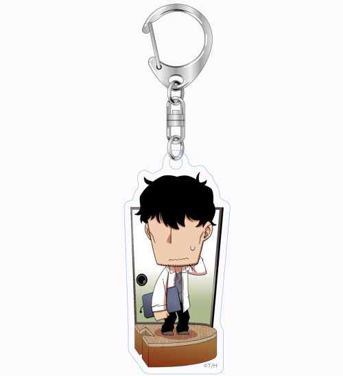 Oshikake Twin-tail Acrylic Keychain Nitta Toshirou