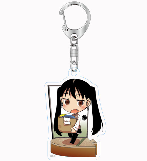 Oshikake Twin-tail Acrylic Keychain Asahina Karin