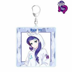 My Little Pony Equestria Girls New Illustration Rarity Art by Yoshito Matsumoto BIG Acrylic Keychain