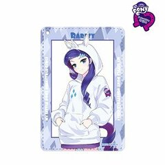 My Little Pony Equestria Girls New Illustration Rarity Art by Yoshito Matsumoto 1-Pocket Pass Case
