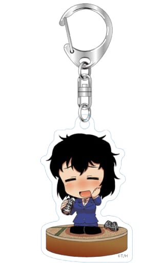 Oshikake Twin-tail Acrylic Keychain Asahina Yae