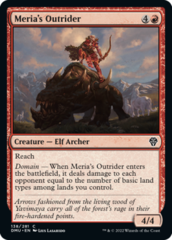 Meria's Outrider - Foil