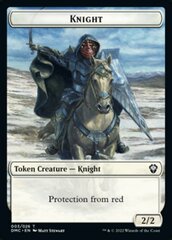 Knight Token (Protection from Red)