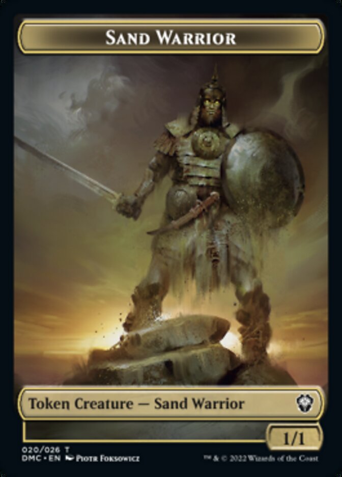 Token - Sand Warrior