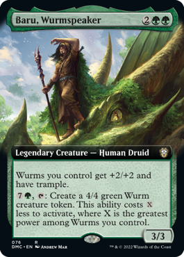 Baru, Wurmspeaker - Extended Art